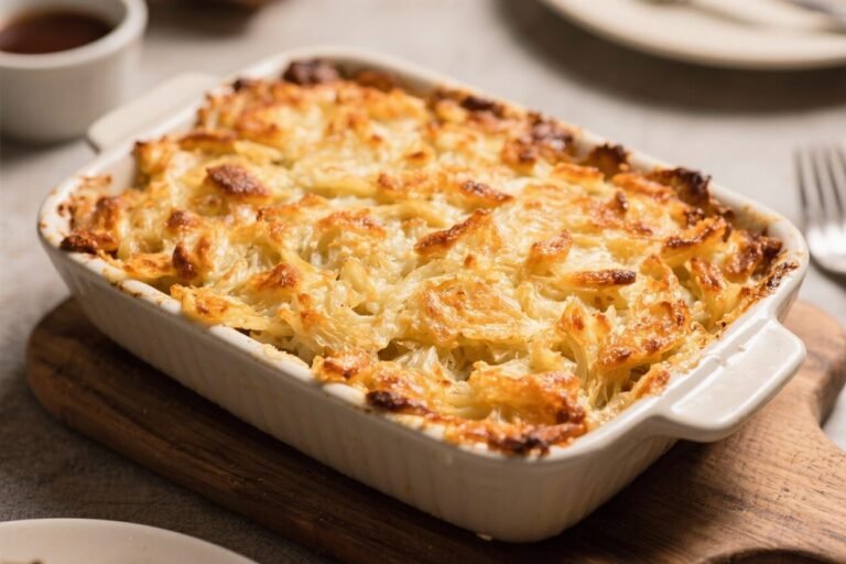 Cracker Barrel Style Hashbrown Casserole – Cozy, Cheesy Comfort