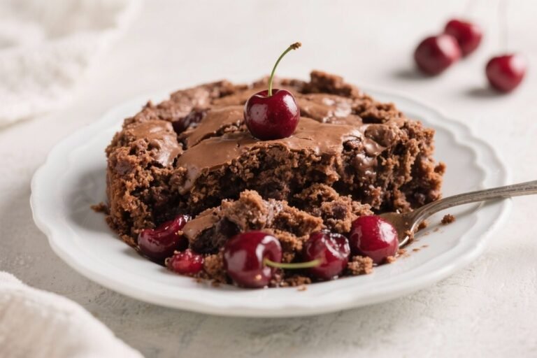Easy Chocolate Cherry Dump Cake – A No-Fuss Dessert That Always Delivers