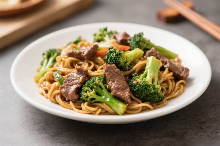 Easy Beef & Broccoli Noodle Stir Fry – Fast, Flavorful, Weeknight-Friendly