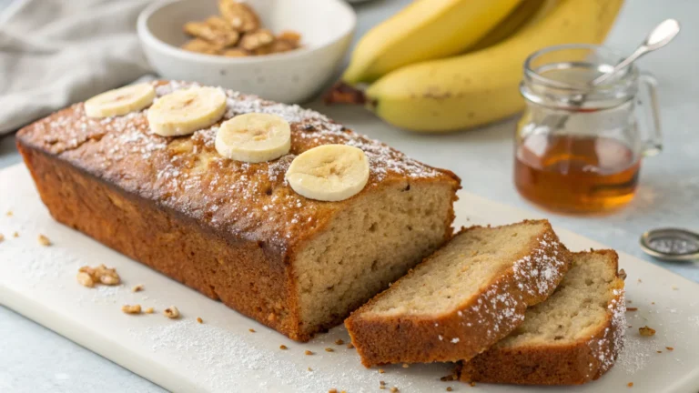 Eggless Honey Banana Bread That Disappears in Minutes