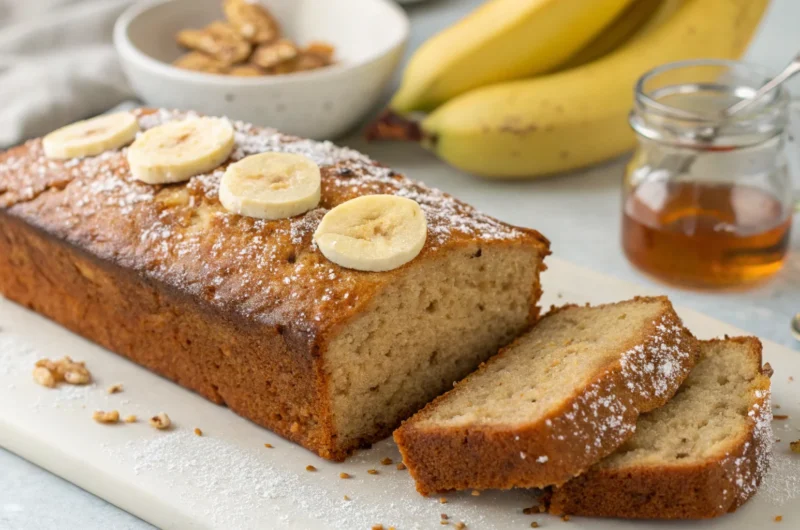 Eggless Honey Banana Bread That Disappears in Minutes