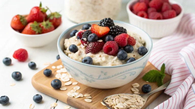 Overnight Oats with Berries: The 2-Minute Breakfast Flex