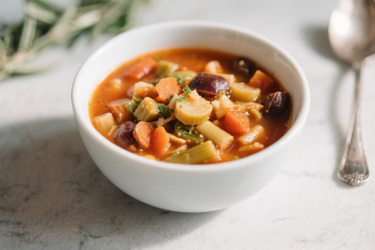 Low-Carb Minestrone Soup – Cozy, Fresh, and Weeknight-Friendly