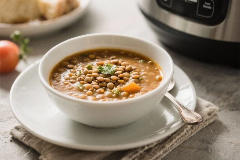 Instant Pot Lentil Soup – Cozy, Hearty, and Ready Fast