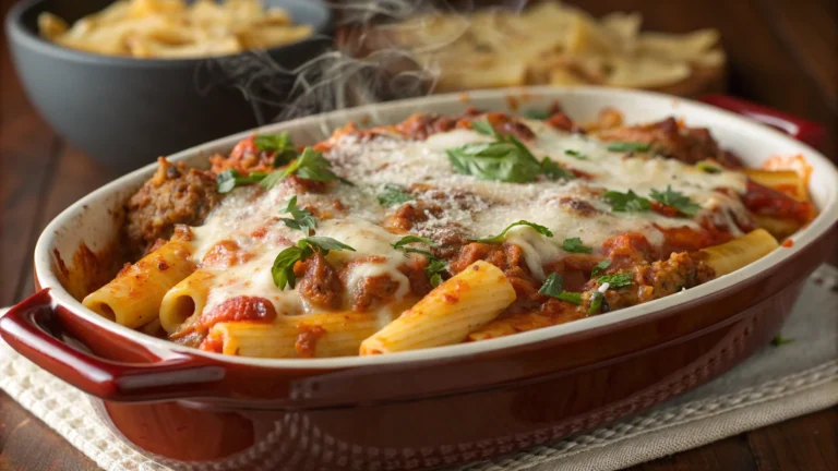 Best Baked Ziti with Cheese: The Crowd-Pleaser You’ll Crave