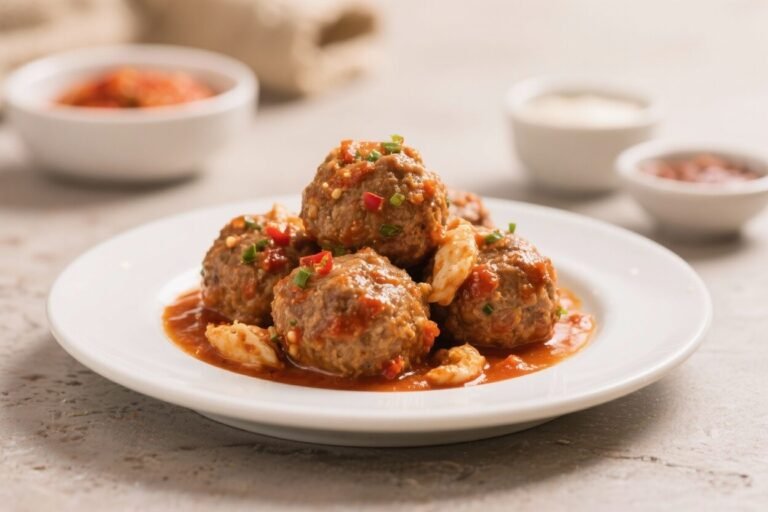 Spicy Chicken Meatballs – Juicy, Flavor-Packed, and Weeknight-Friendly