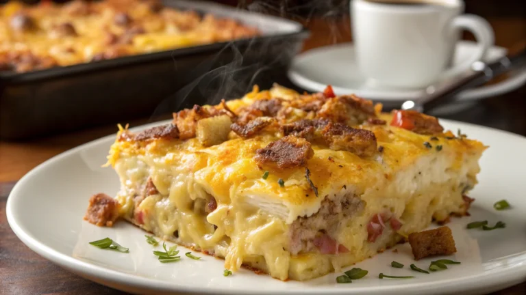 Cheesy Breakfast Hashbrown Casserole That Breaks the Internet