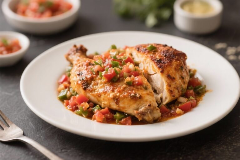 Baked Salsa Chicken – Easy, Juicy, and Packed With Flavor