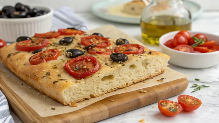 Tomato & Olive Focaccia Bread: Your Crispy, Juicy Crave-Bake