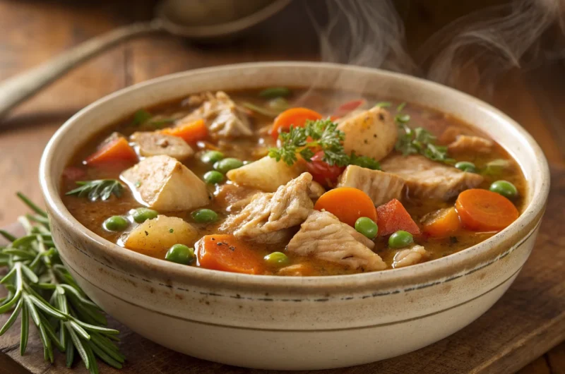 Classic Crockpot Chicken Stew That Practically Cooks Itself