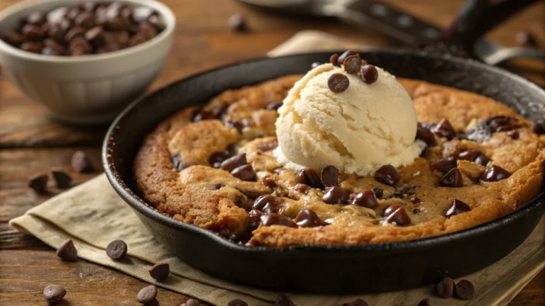 Classic Chocolate Chip Pizookie: Gooey, Giant, and Worth It