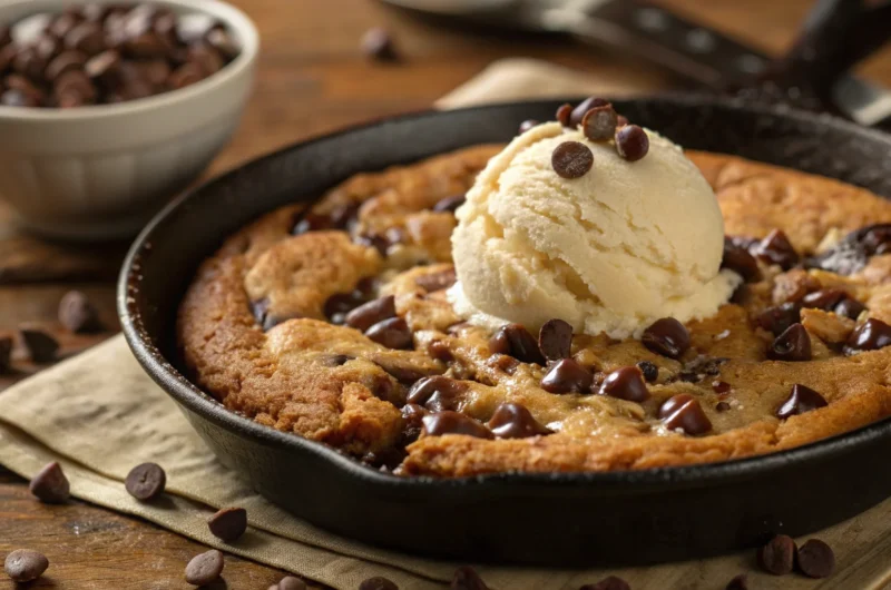 Classic Chocolate Chip Pizookie: Gooey, Giant, and Worth It