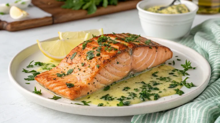 Keto Garlic Butter Salmon That Melts In Your Mouth