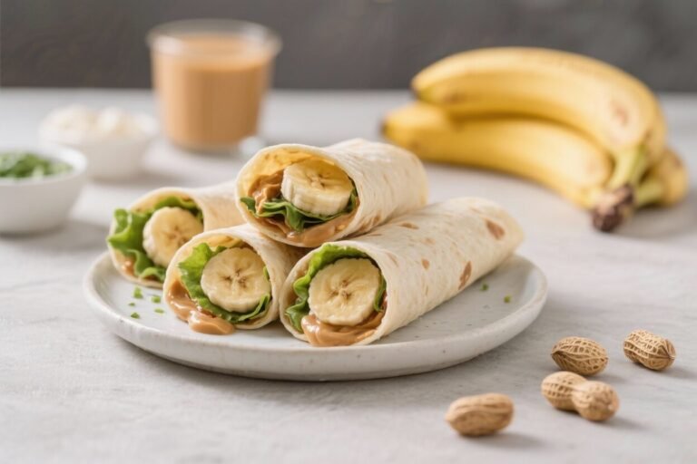 Peanut Butter Banana Energy Wraps – A Fast, Energizing Snack