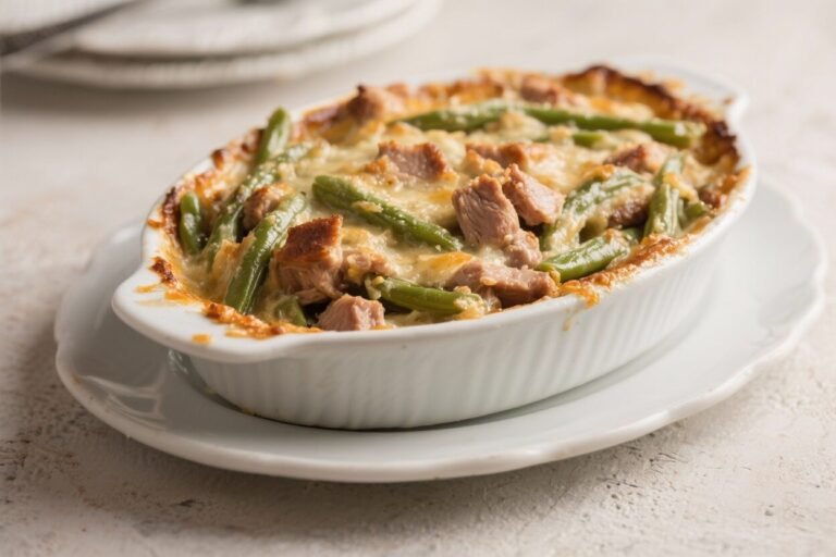 Pork And Green Bean Casserole – Comforting, Savory, And Weeknight-Friendly