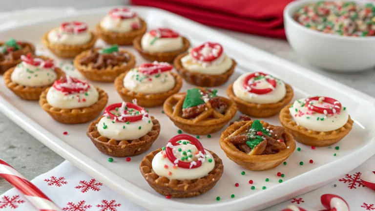 No-Bake Christmas Pretzel Bites: 15-Min Festive Snack Hack