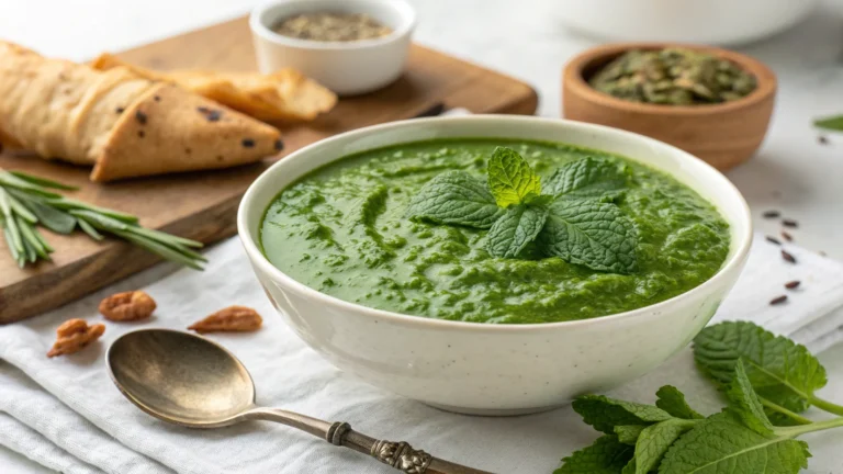 Mint Chutney for Indian Snacks: The Green Sauce You’ll Crave