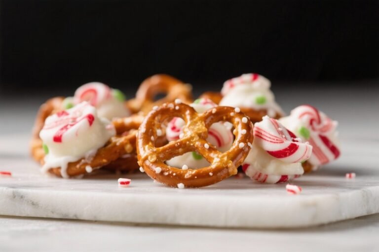 Peppermint Pretzel Bites – A Festive Sweet-and-Salty Treat