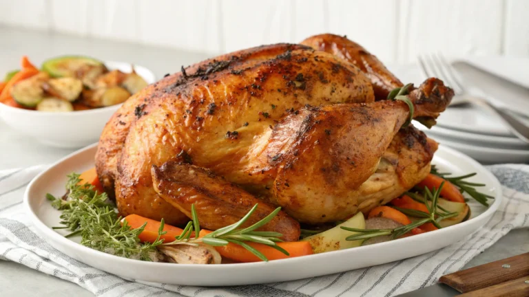 Crispy-Skinned, Zero-Stress: Classic Crockpot Roasted Chicken