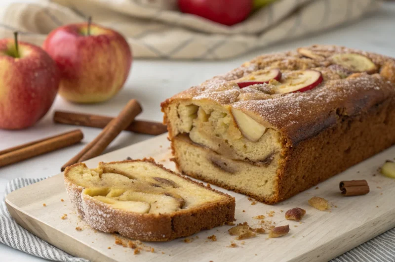 Apple Cinnamon Bread (No Eggs) That Vanishes Fast