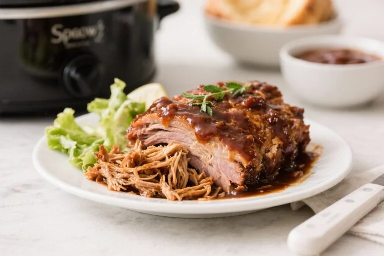 Slow Cooker BBQ Pulled Pork – Tender, Saucy, and Effortless