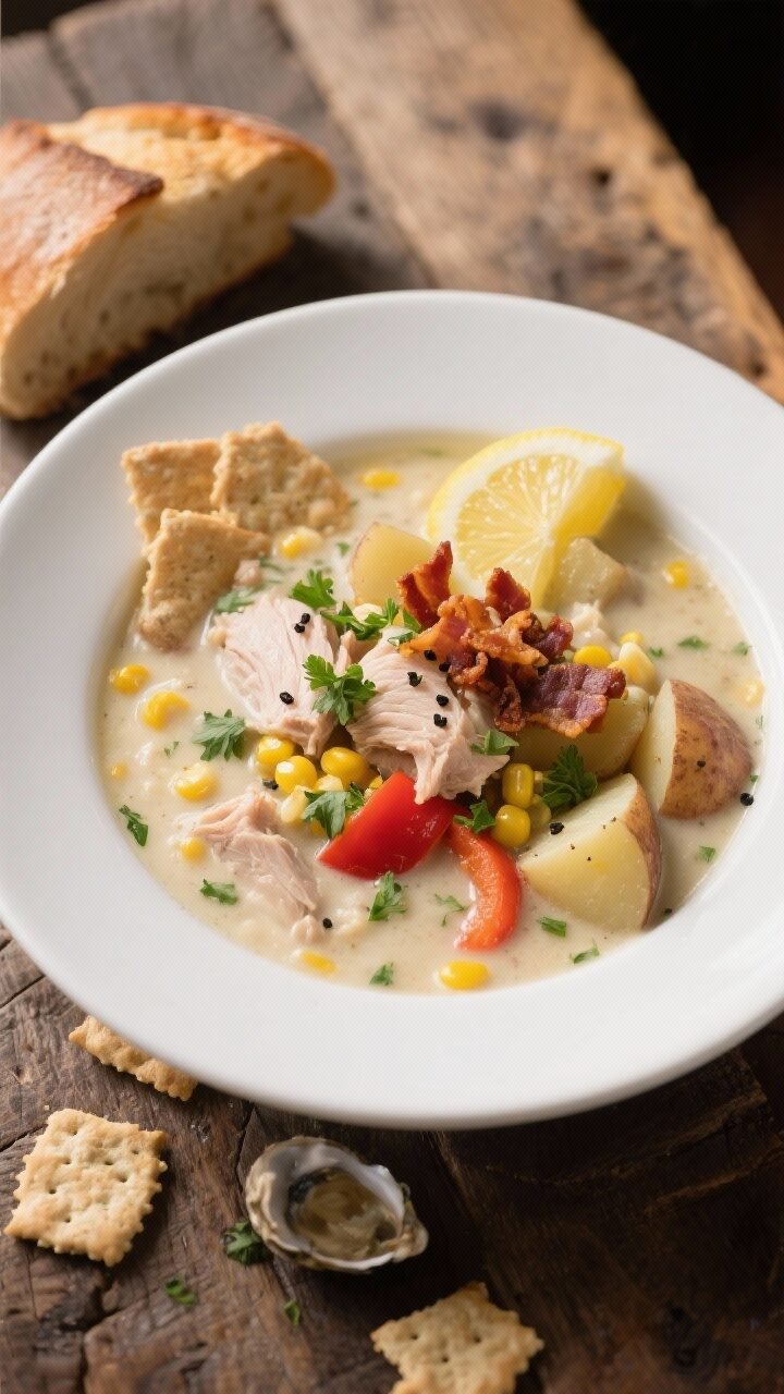 Final plated bowl – cozy, restaurant-quality presentation: Tasty of a generous bowl of finished Le