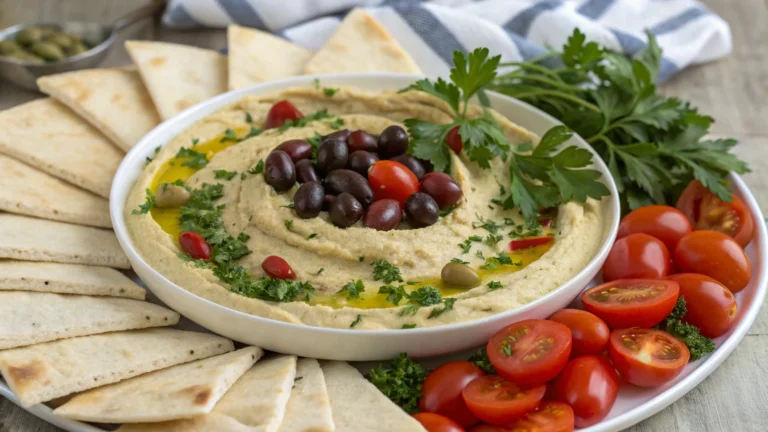 Mediterranean Hummus Platter That Steals the Show