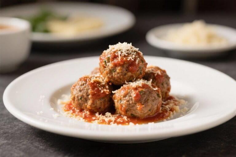 Classic Parmesan Meatballs – Tender, Savory, and Comforting