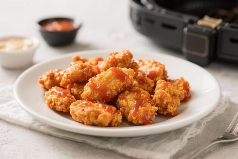 Air Fryer Hot Honey Chicken Nuggets – Crispy, Spicy, and Sweet