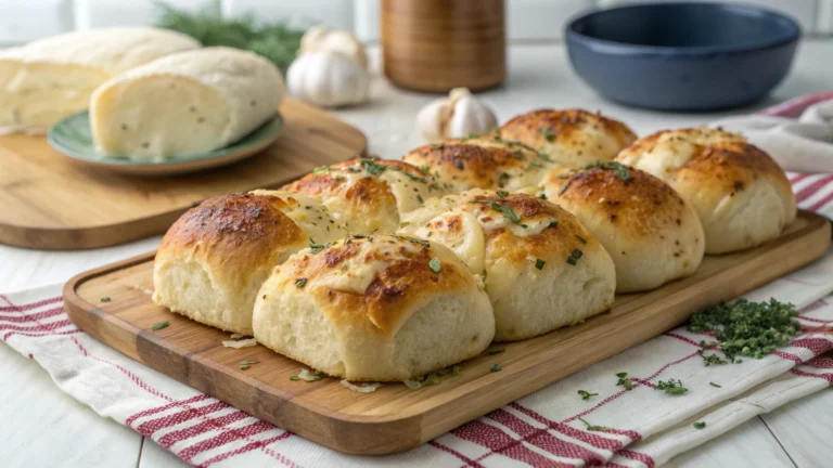 Garlic Cheese Dinner Rolls That Vanish in Minutes