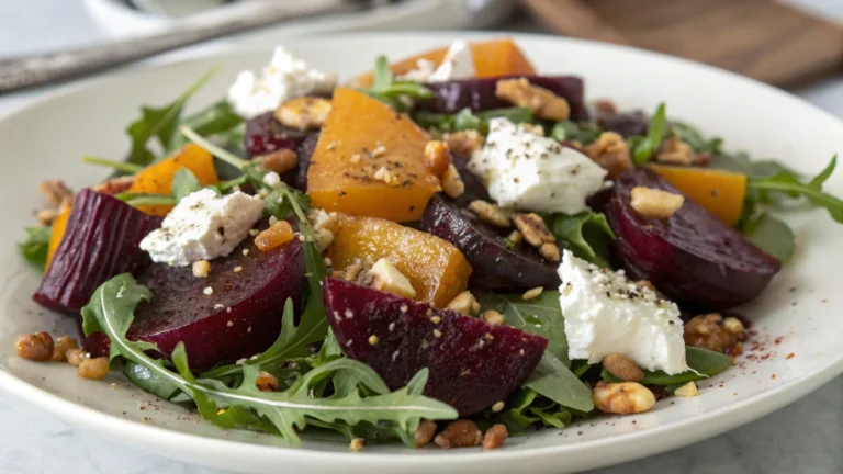 Goat Cheese Roasted Beet Salad: Crunchy, Creamy, Unforgettable