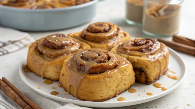 Pumpkin Cinnamon Rolls with Coffee Maple Frosting: Cozy Flavor Bombs