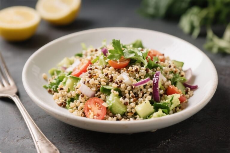 High-Protein Quinoa Salad for Pregnancy – Nourishing, Easy, and Delicious