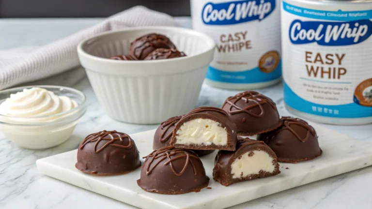 Easy Cool Whip Chocolate Candy: 3-Ingredient Bliss Bite