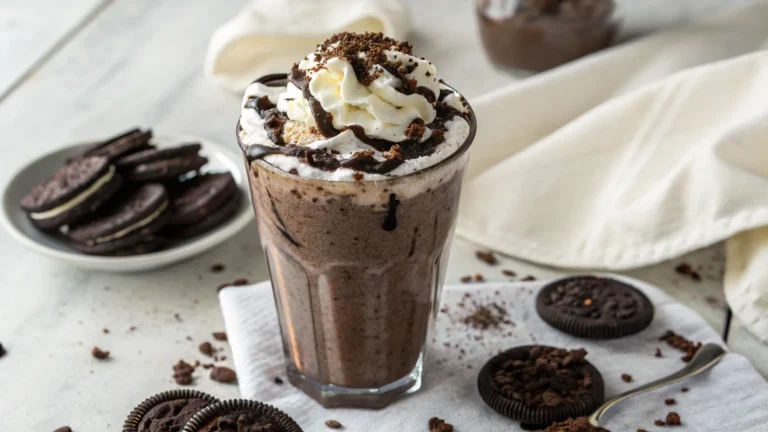 Thick Oreo Milkshake Without Ice Cream: Creamy Hack You’ll Crave