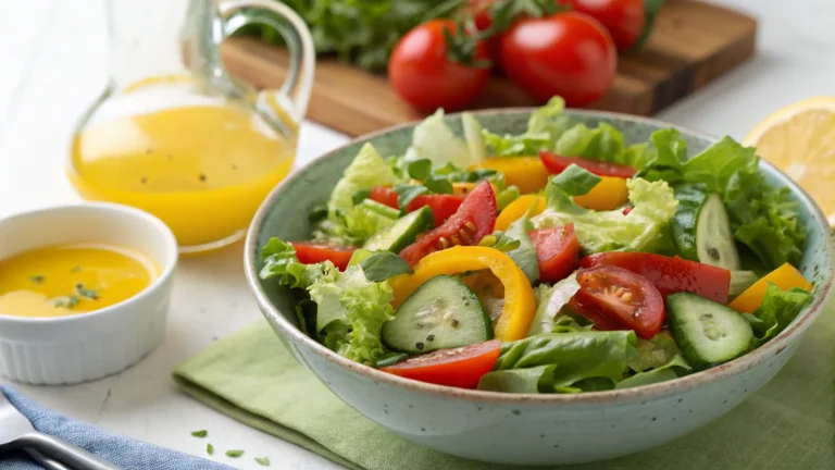 Fresh Summer Salad with Lemon Dressing: Zesty Bowl, Zero Regrets