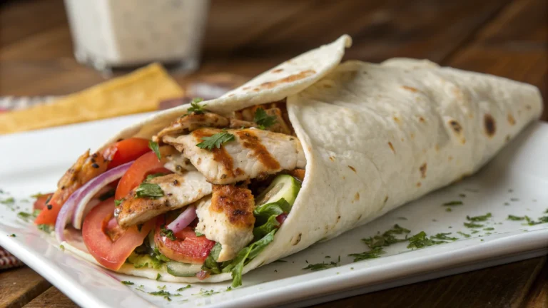 Oven-Baked Chicken Shawarma Wrap (Weeknight Version) You’ll Crave