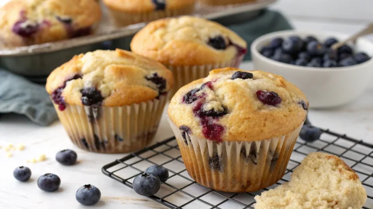 Bakery-Style Blueberry Muffins (Extra Moist) You’ll Crave