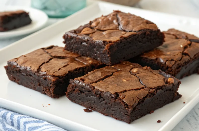 Easy Fudgy Brownies (Crackly Top): Your New Cheat-Code Dessert