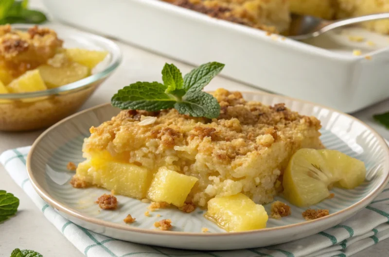 Southern Pineapple Casserole: The Sweet-Savory Bake Everyone Fights Over