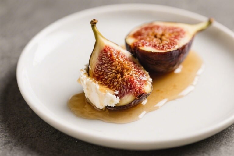 Honey Roasted Figs With Goat Cheese – A Simple, Elegant Treat