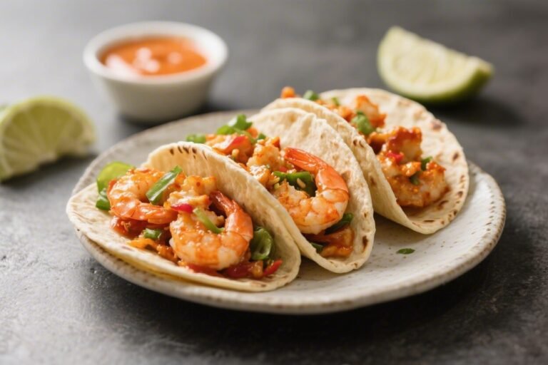 Bang Bang Shrimp Tacos with Homemade Sauce – Crispy, Creamy, and Packed with Flavor