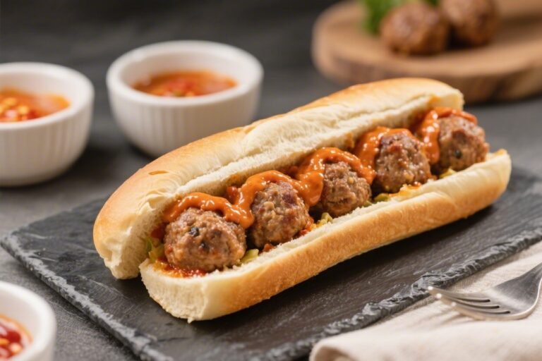 Turkey Meatball Subs With Spicy Sauce – Comfort Food With a Kick