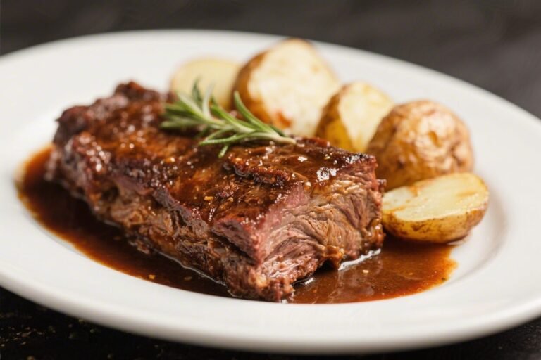 Traditional Brisket With Potatoes – A Cozy, Slow-Cooked Classic