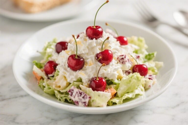 Cherry Fluff Salad – A Light, Sweet Classic