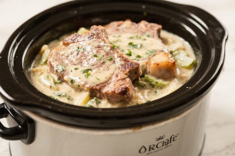 Crockpot Creamy Ranch Pork Chops – Easy, Comforting, and Crowd-Pleasing