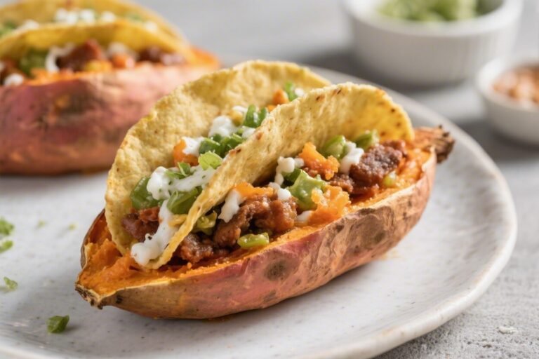 Taco-Stuffed Sweet Potatoes – A Fresh, Flavor-Packed Weeknight Favorite