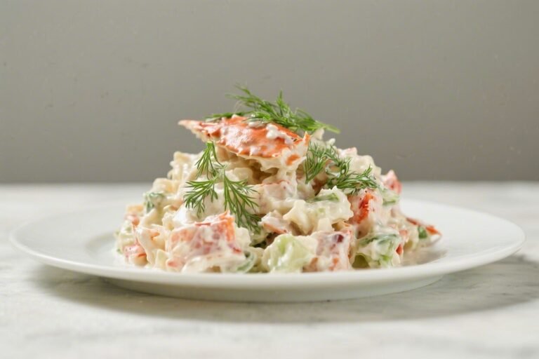 Creamy Crab Salad With Dill – Fresh, Bright, and Ready in Minutes
