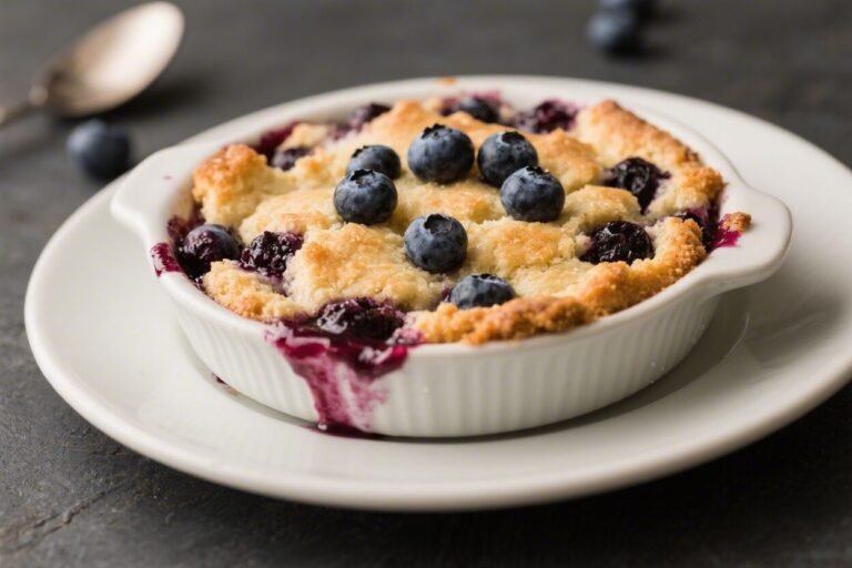 Southern Blueberry Cobbler – A Cozy, Bubbly Dessert Classic
