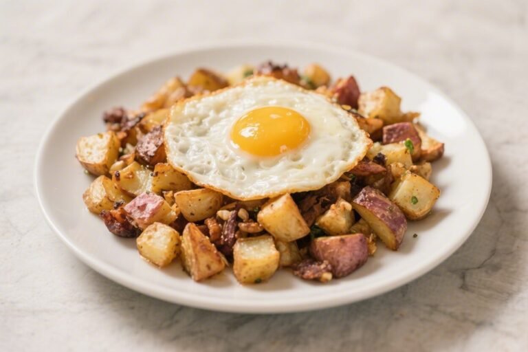 Classic Potato & Egg Breakfast Hash – Simple, Hearty, and Satisfying